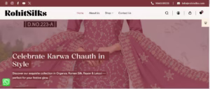 Rohit Silks Designed By Gurbaaz Sandhu