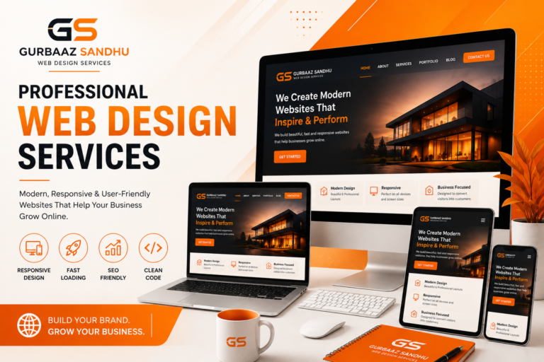 Gurbaaz Sandhu – Professional Web Design Services